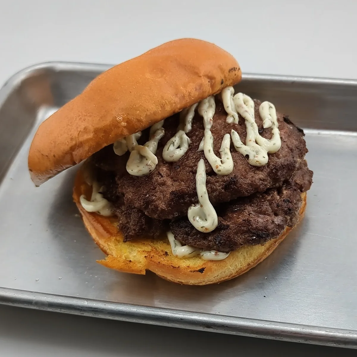 Double Agent smash burger