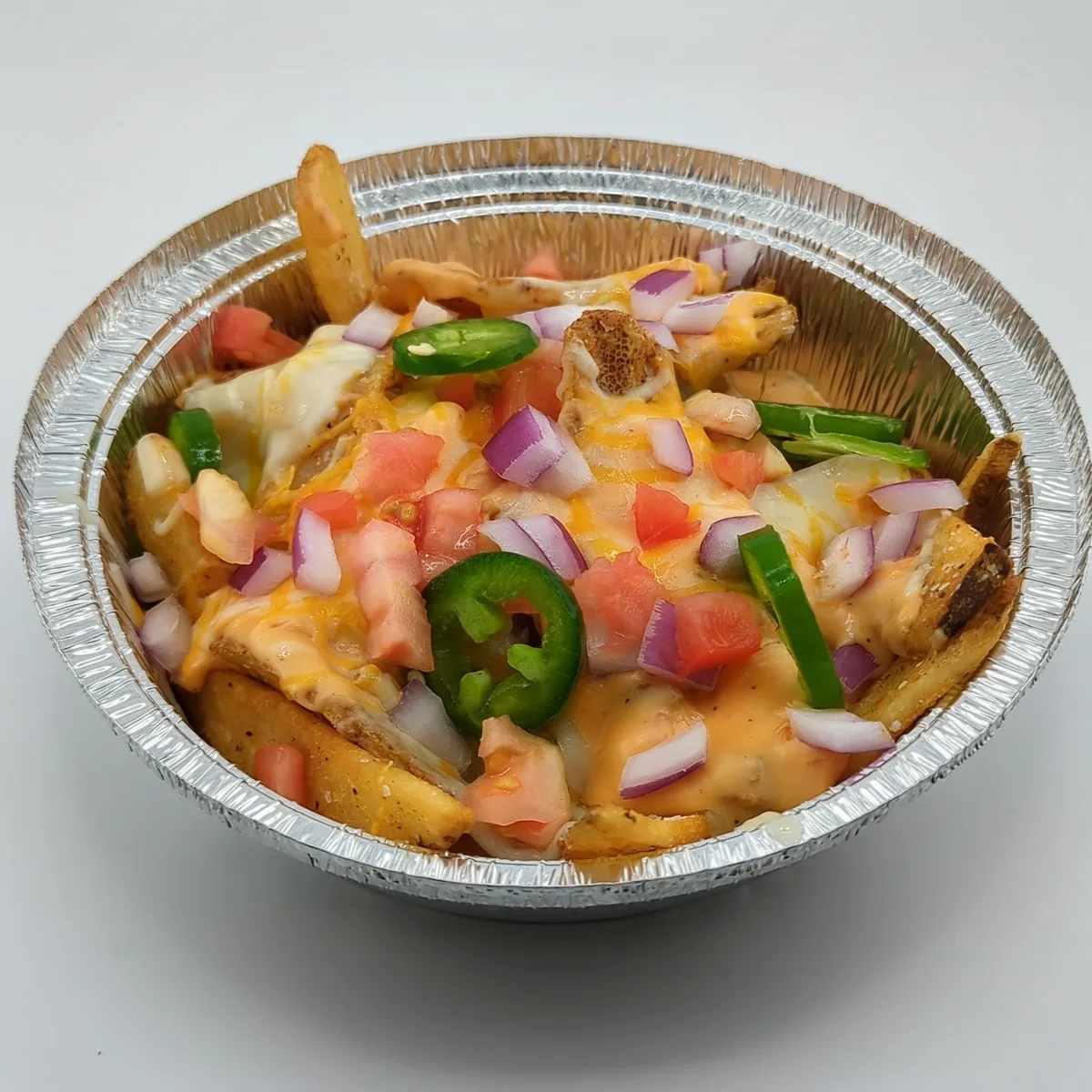 The Brawler loaded fries